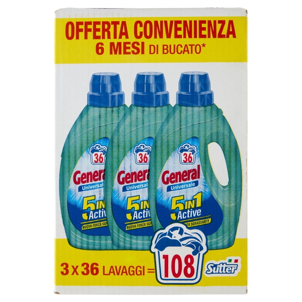 General Universale 5in1 Active 3 x 1,44 l